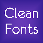 Cover Image of 下载 Clean Fonts for Android  APK