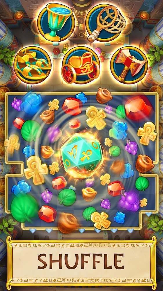 Jewels of Egypt: Gems & Jewels Match-3 Puzzle Game