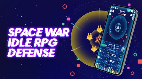 Space War: Idle RPG Defenseのおすすめ画像1