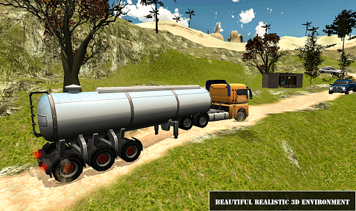 Offroad Oil Tanker Transport Truck Driver 19