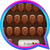 Chocolate Dinner Theme&Emoji Keyboard icon