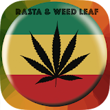 Rasta Weed Leaf Wallpaper icon