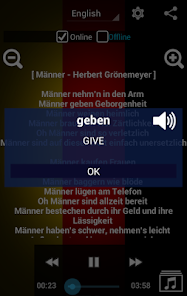 Captura 4 Aprender Alemán con Canciones android