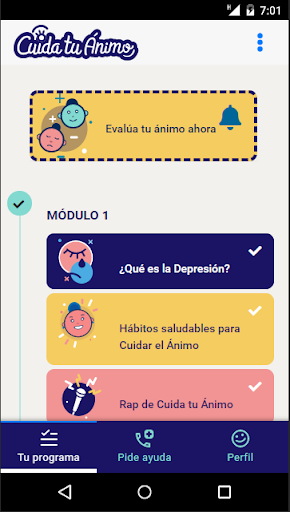 Cuida tu Ánimo Screen 3