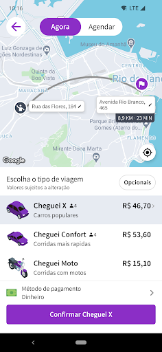 Cheguei Mobilidade Screen 3