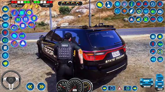 Police Car Game Car Chase Game 1.0 APK + Мод (Unlimited money) за Android