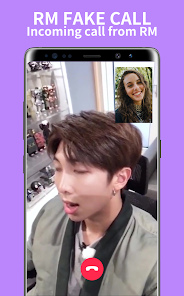 Screenshot 3 BTS RM Fake Call android