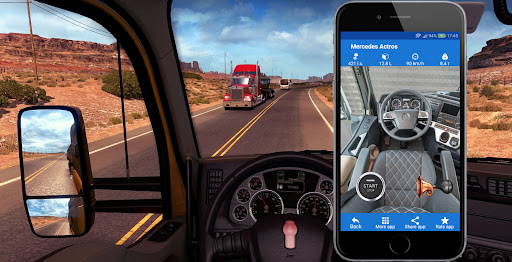 Android application Truck engine sound scania man screenshort
