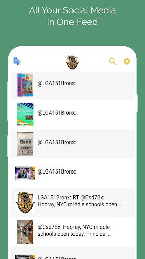 Android application J.H.S. 151 Lou Gehrig Academy screenshort