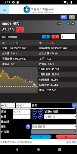摩石證券 Screen 3