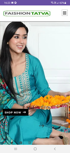 Android application Fashion Tattva screenshort