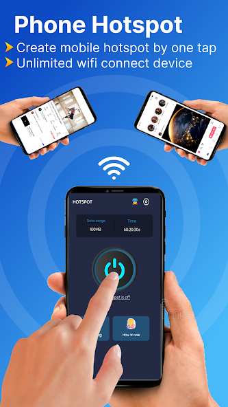 Wifi Hotspot - Mobile Hotspot v1.1.0 APK + Mod [Unlocked][Pro] for Android