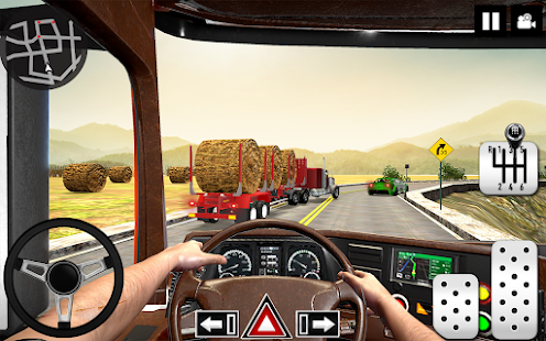 Log Transporter Truck Driving : Truck Games 2021  Screenshots 12