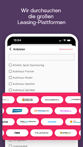 GoLeasy - Leasingsuchmaschine Screen 2