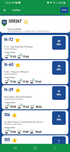 NuBus App Screen 3