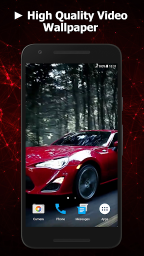 Android application Super Racing Live Wallpaper screenshort
