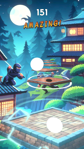 Android application Shuriken Ninja Ball Escape screenshort
