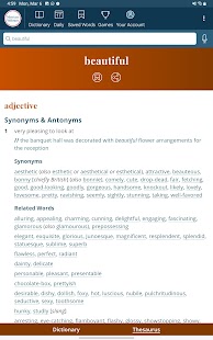 Dictionary - Merriam-Webster Captura de pantalla