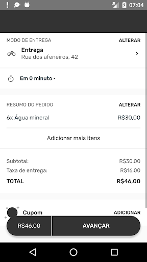 Comidas da Chica Delivery Screen 3