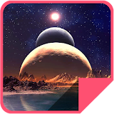 Incredible Planet Sunset LWP icon