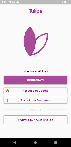 Android application Tulips screenshort