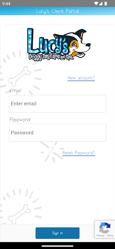 Android application Lucy's Doggy Daycare & Spa screenshort