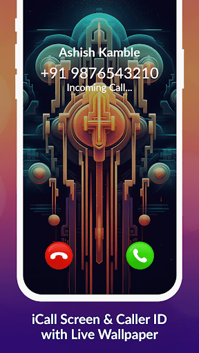 iCall Screen & Caller ID Screen 3