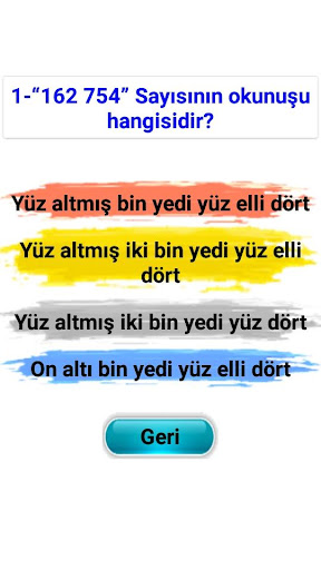 4. Sınıf Eğlenceli Matematik Screen 3