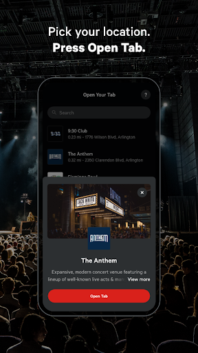 Android application Rooam: Pay From Your Phone screenshort