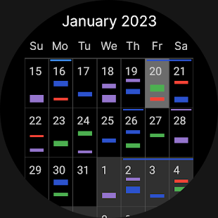 Бизнес-календарь 2 - планер Screenshot
