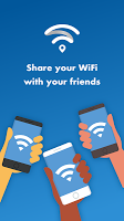 screenshot of WeShare: Share WiFi Worldwide freely