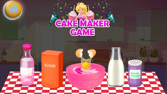 Fashion Doll Cake Cooking Game