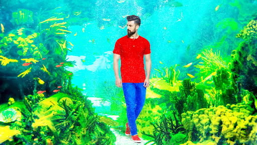 Underwater Garden Photo Frames Screen 3