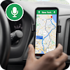 GPS Navigation Live Map Road icon