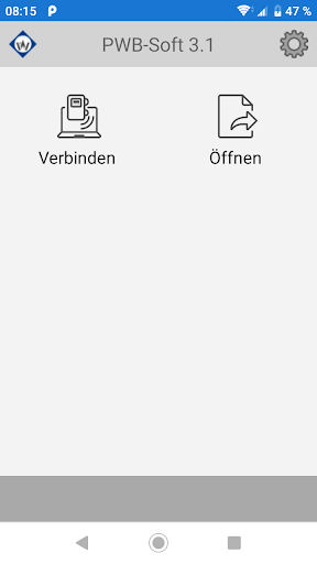 Android application PWB-Soft 3.1 App screenshort