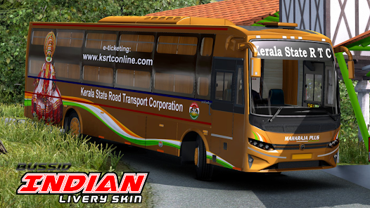Captura 1 Bussid Indian Livery Skin android