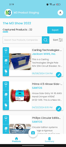 M3 Product Staging screenshot 4