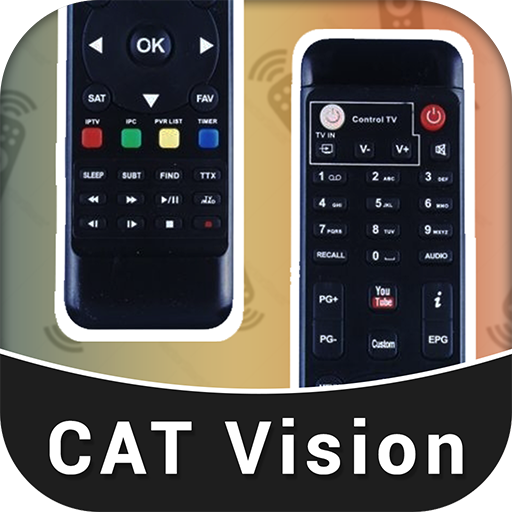 Remote Control for CAT Vision Universal SetTop Box