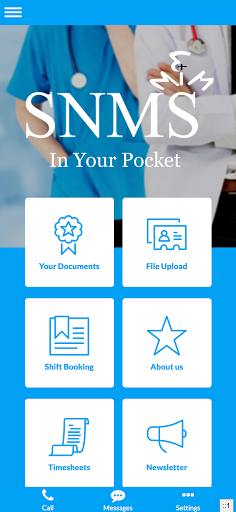 Android application SNMS in your pocket screenshort