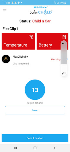 Child Minder Safer Child App Screen 2