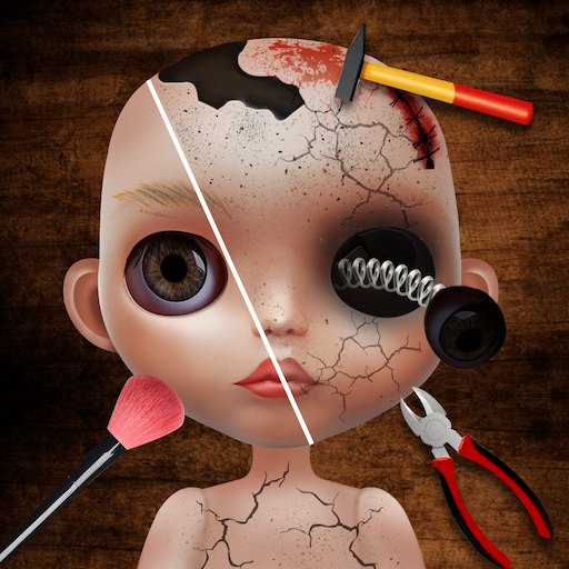 ASMR Doll Repair Game Logo