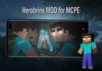 Herobrine Mod For Minecraft PE