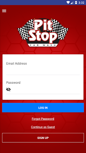 Android application Pit Stop Car Wash screenshort