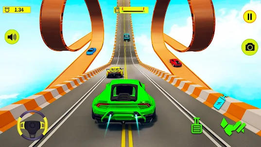 Muscle Car Stunts Car Games 3D