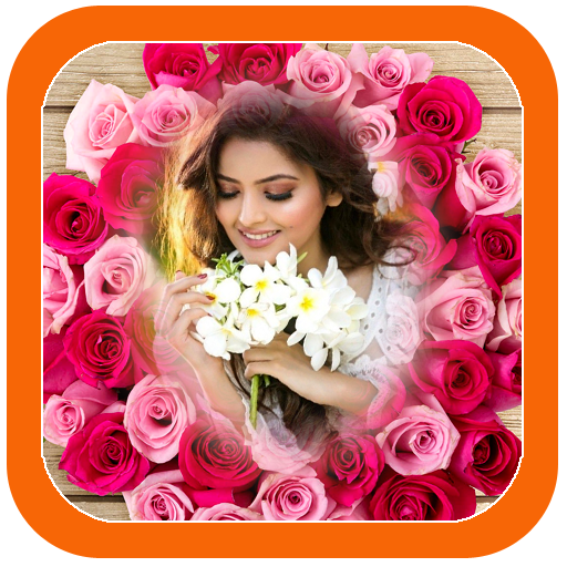 Beautiful Rose Flower Frames logo