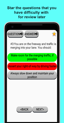 CA Permit Test Practice Screen 3