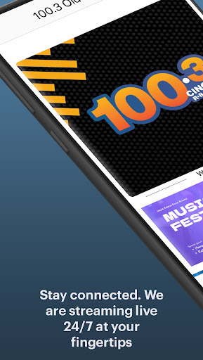 Android application 100.3 Old School screenshort