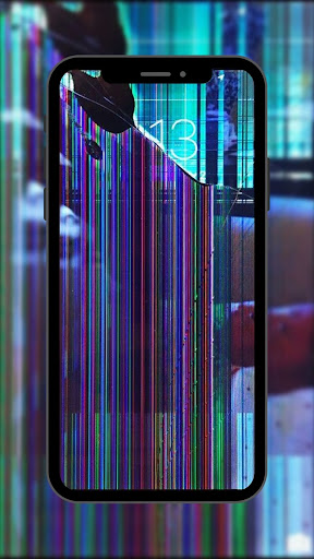 Broken Screen Wallpaper Screen 2