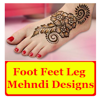 Foot Feet Leg Mehndi Designs Idea