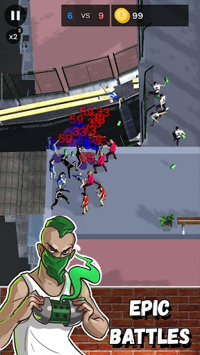 Street Battle Simulator - autobattler offline game screenshots 8